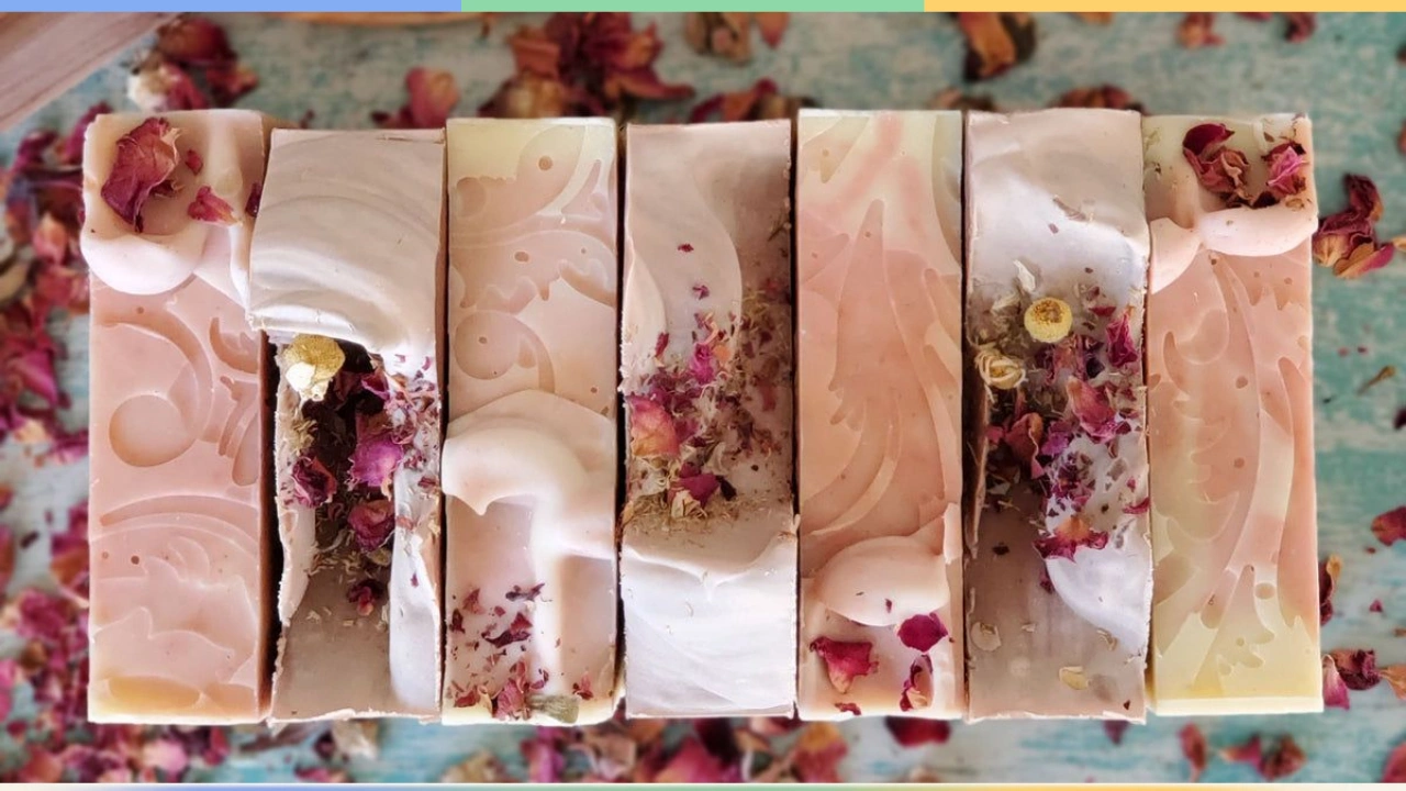 Arte Floral em Sabonetes